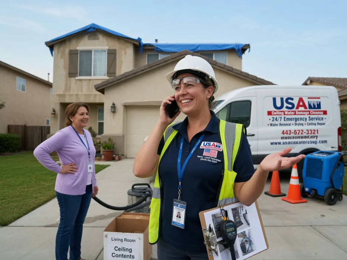 Ceiling Water Damage Restoration South West City, MO FAQs
