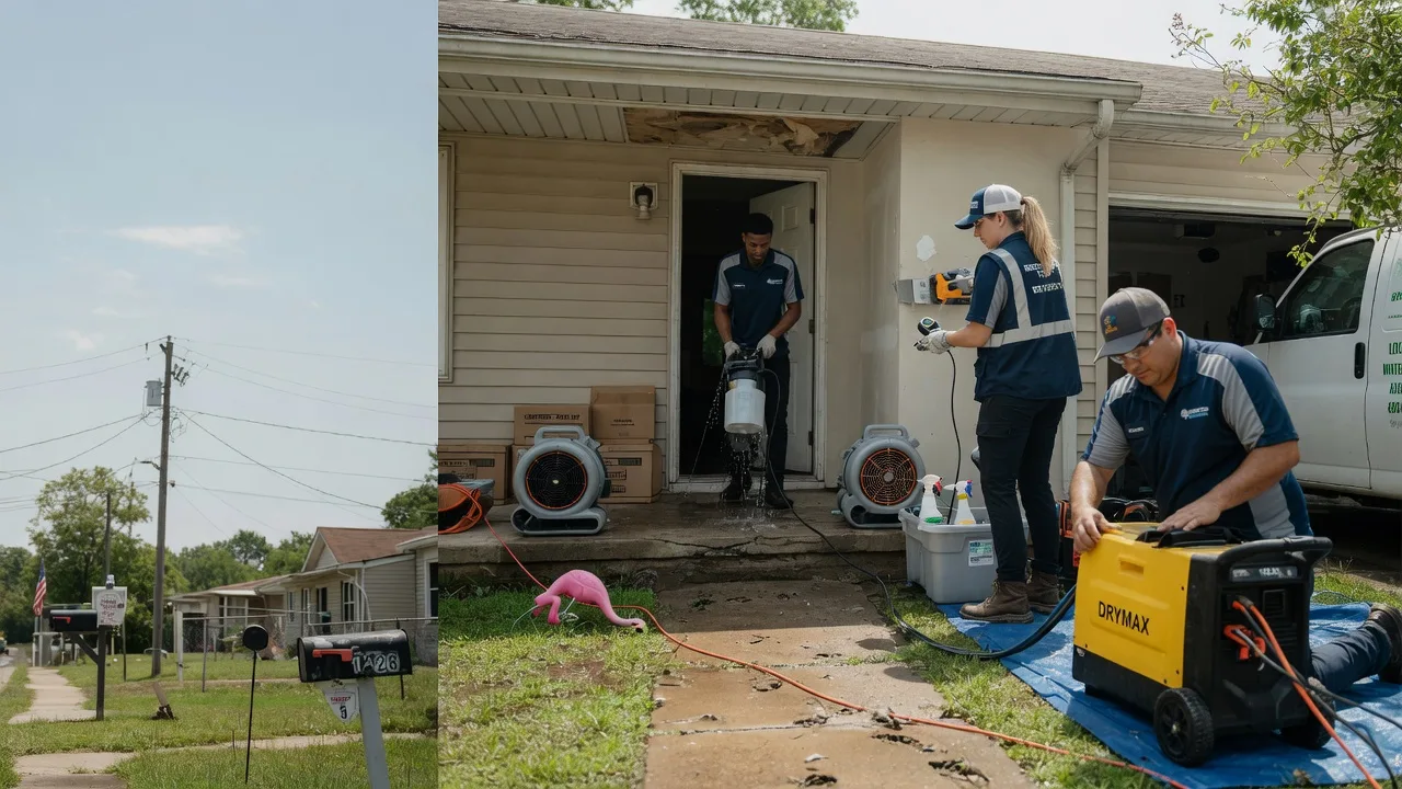 Storm Damage Water Removal in South West City, MO near me